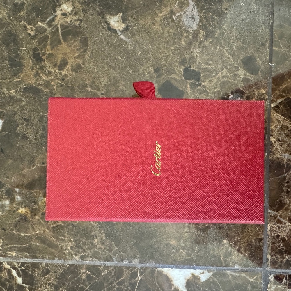 Authentic Cartier, Jewelry and Watch care box